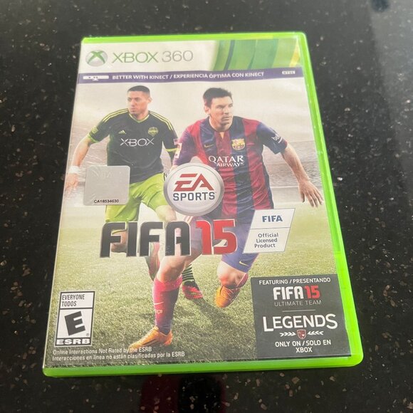 XBOX 360 5 Game Lot-Untested NHL, FIFA & UFC Microsoft - Picture 5 of 6